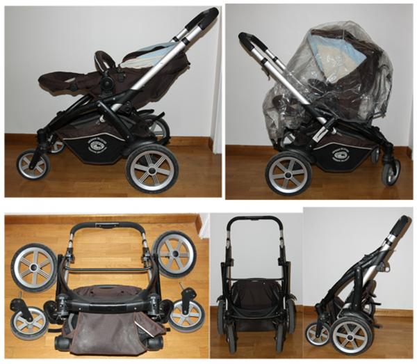 poussette babybus reversible